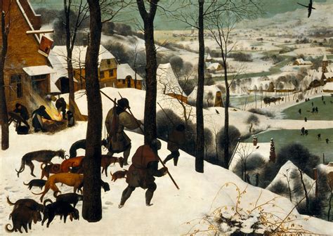 “The Hunters in the Snow” -  một bức tranh phong cảnh tuyệt đẹp với chi tiết tinh xảo!